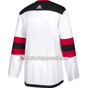 New Jersey Devils Dresy Blank Adidas Bílá Authentic - Pánské